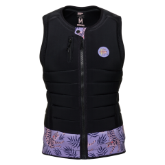 Zodiac Impact Vest Fzip Wake Women - S - BLACK