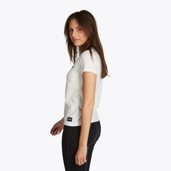 Mystic Brand Tee Women - White (M)